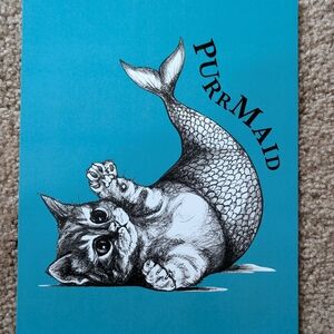 Purrmaid Art Print